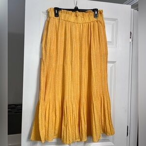 New midi skirt, XL